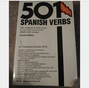 501 Spanish Verbs book by Christopher Kendris